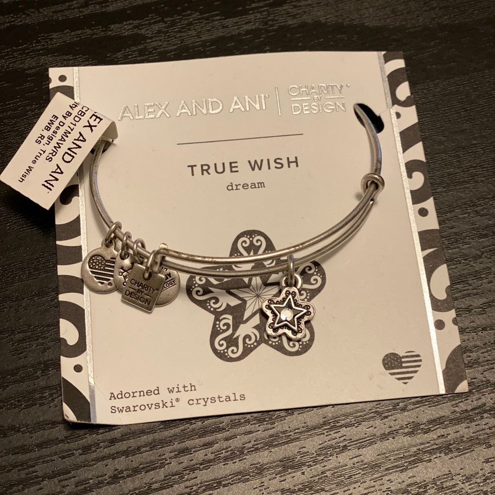 *3 for $20* NWT Alex and Ani True Wish charm bracelet